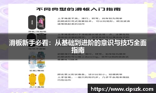 滑板新手必看：从基础到进阶的意识与技巧全面指南